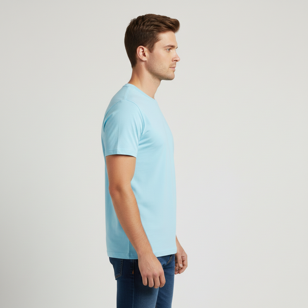 Ring-Spun Crew Neck T-Shirt 2100