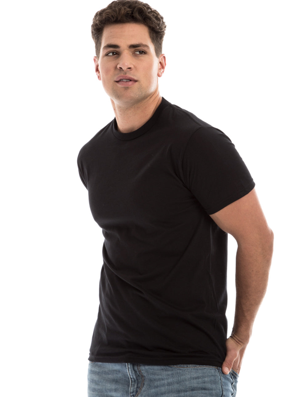 Ring-Spun Crew Neck T-Shirt 2100