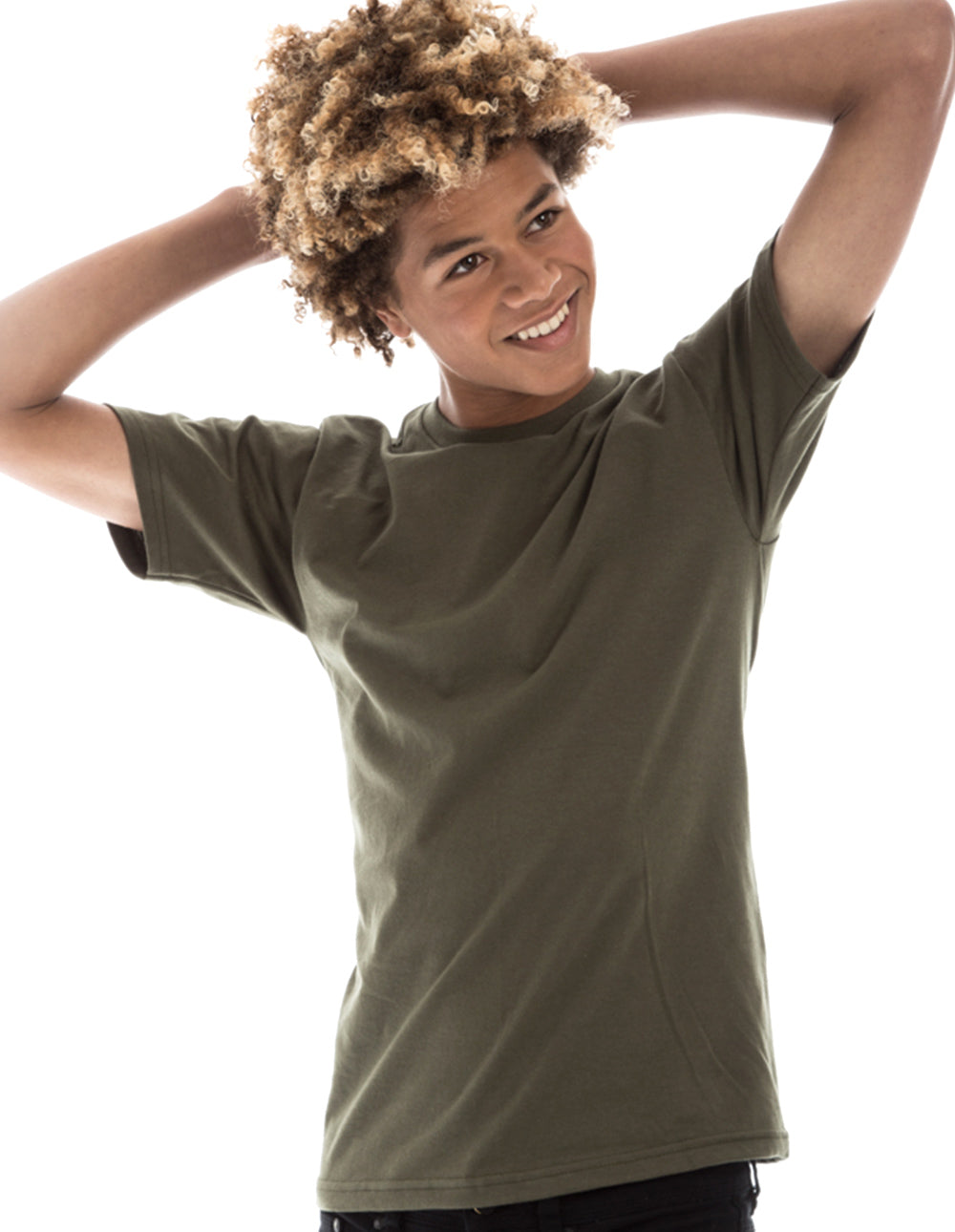 Ring-Spun Crew Neck T-Shirt 2100