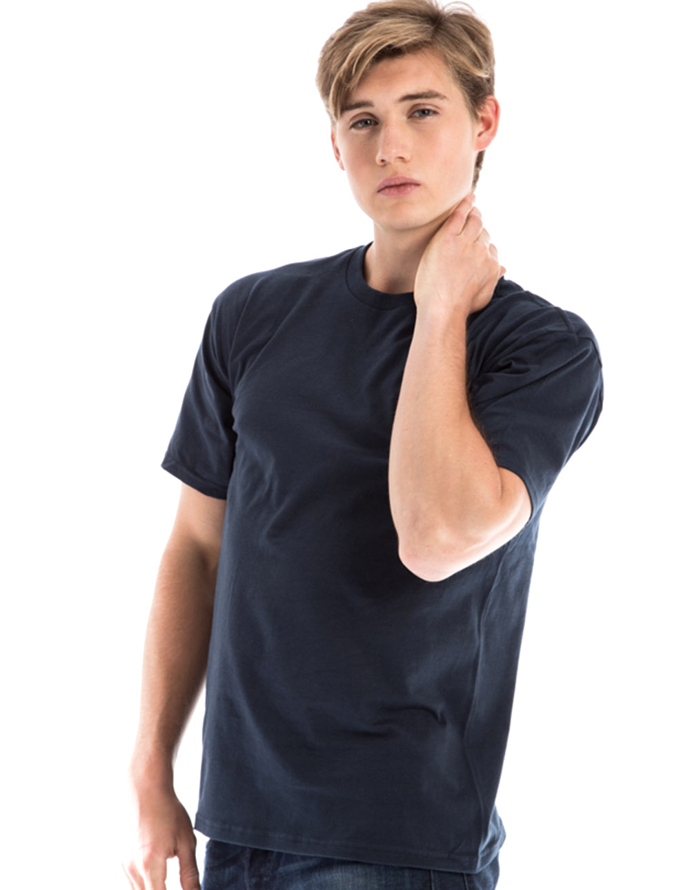 Ring-Spun Crew Neck T-Shirt 2100