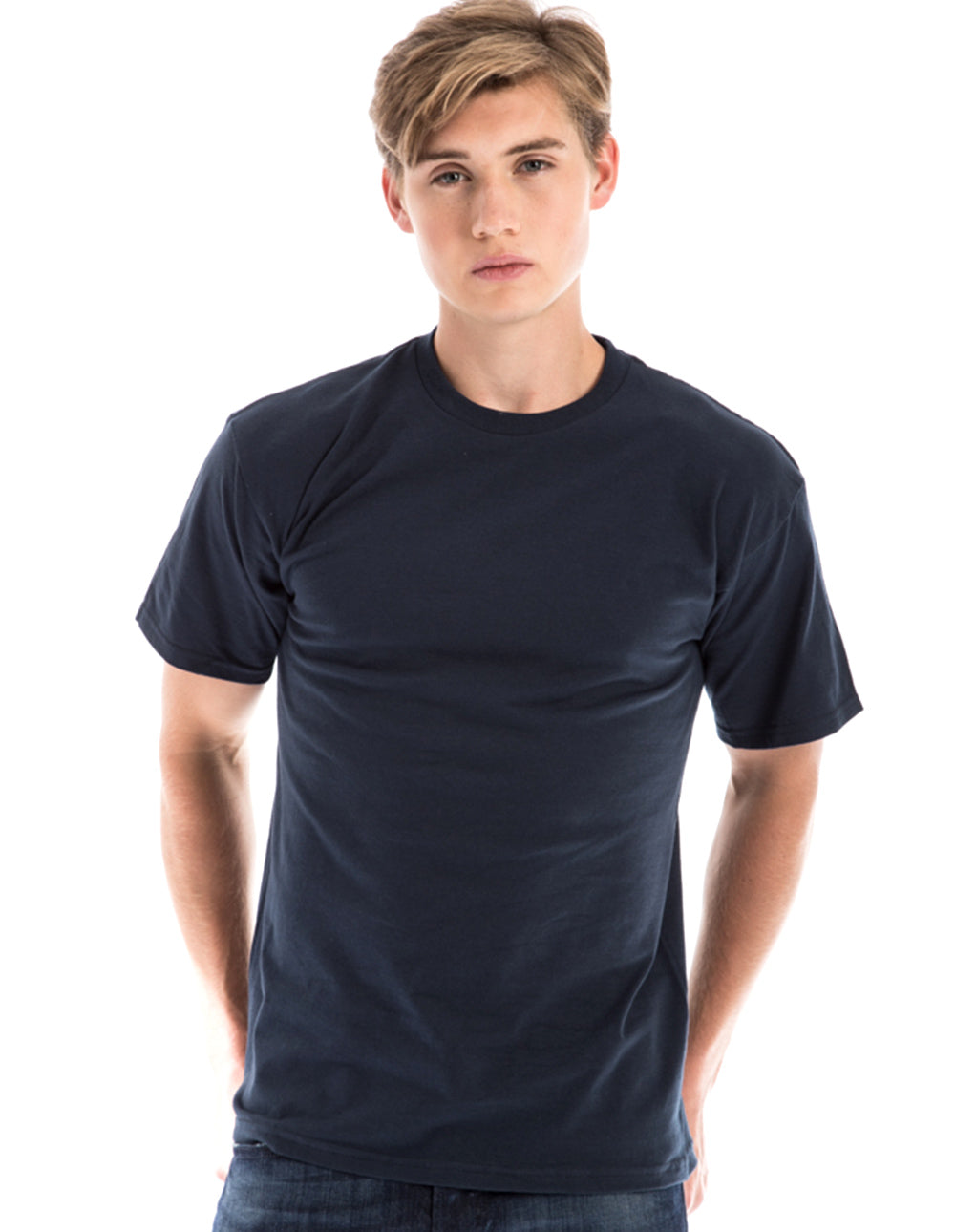 Ring-Spun Crew Neck T-Shirt 2100