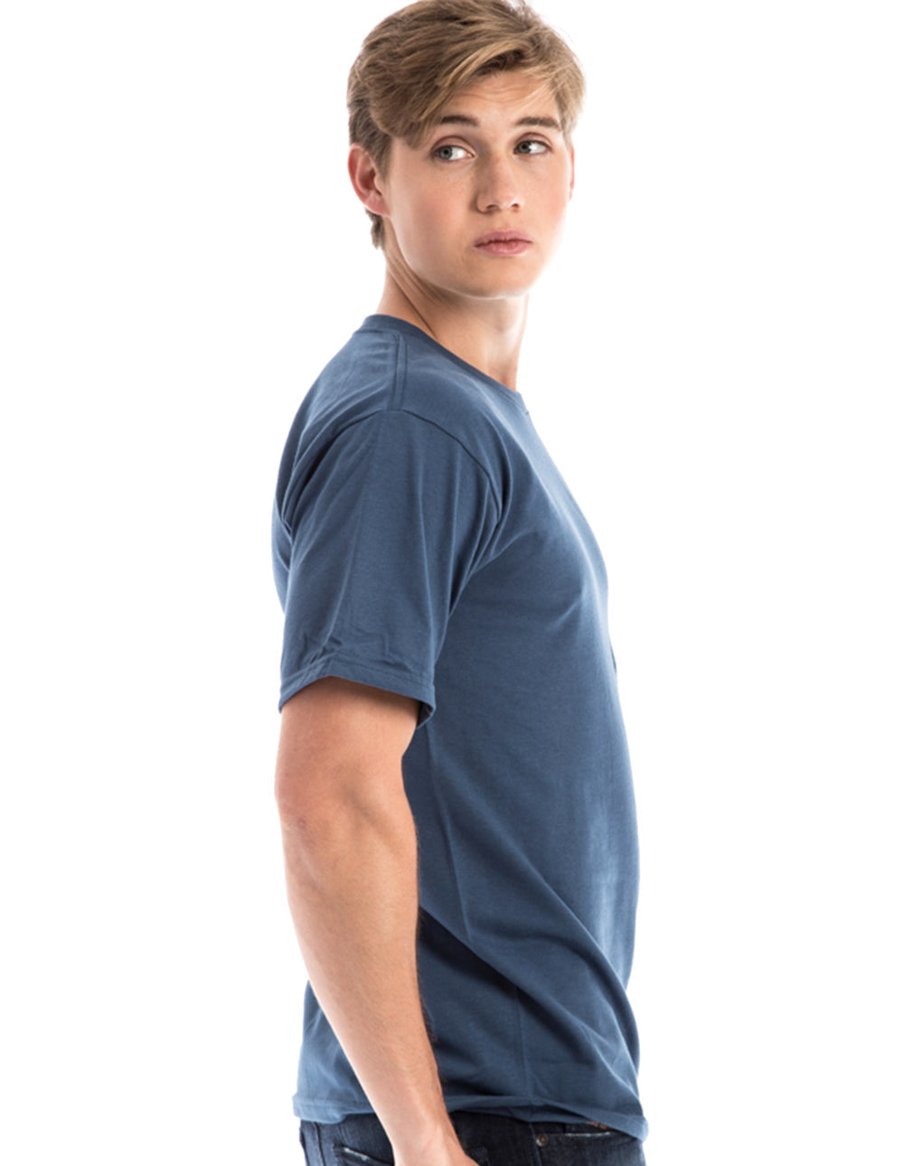 Ring-Spun Crew Neck T-Shirt 2100