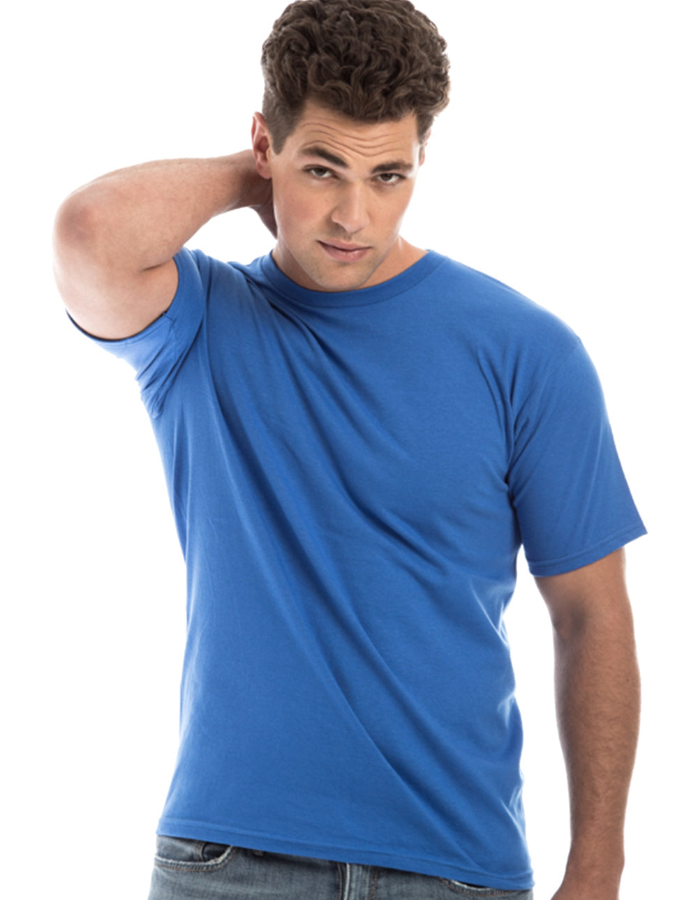 Ring-Spun Crew Neck T-Shirt 2100