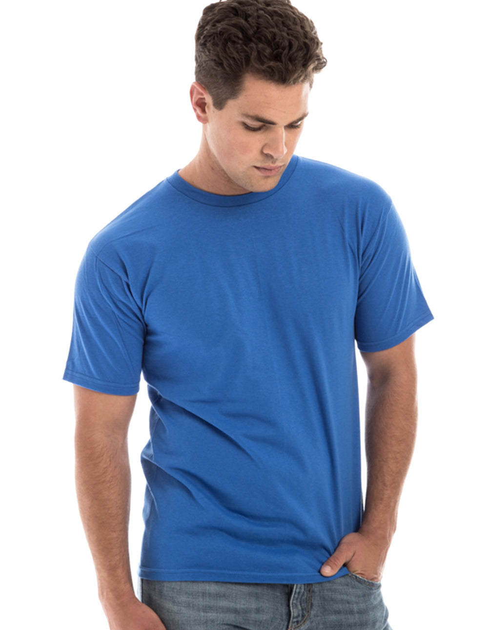 Ring-Spun Crew Neck T-Shirt 2100