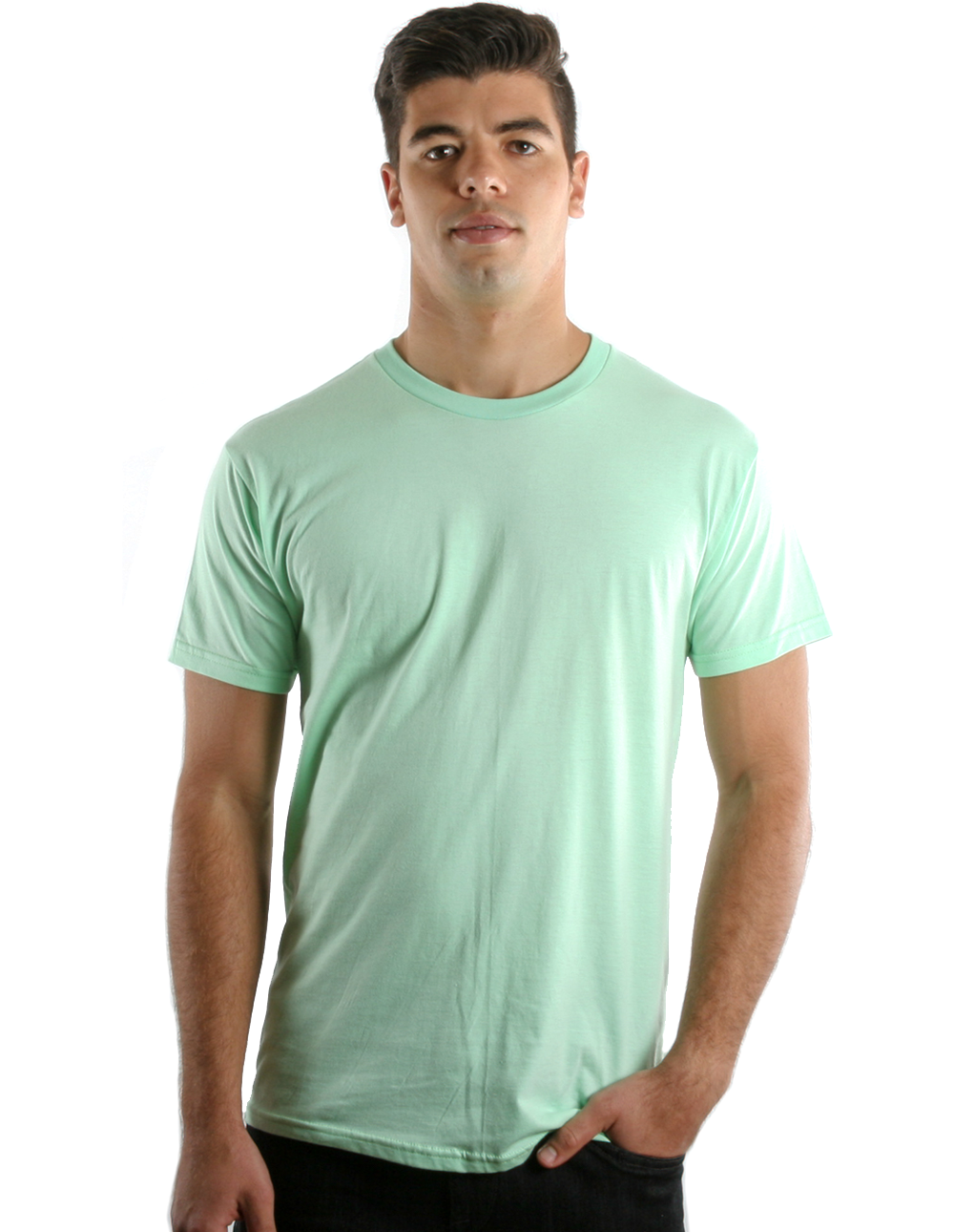 Ring-Spun Crew Neck T-Shirt 2100